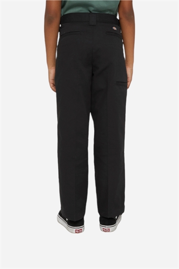 Dickies Byxor - Junior - Arbetsbyxor - Double Knee - Svart